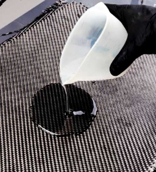 carbon fiber & epoxy resin
