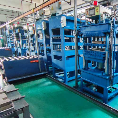 hot compression molding machine